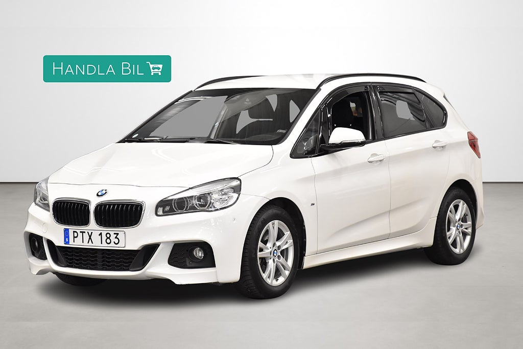 BMW 218 Active Tourer M Sport D-värm Navi B-kam Rattv Dragk