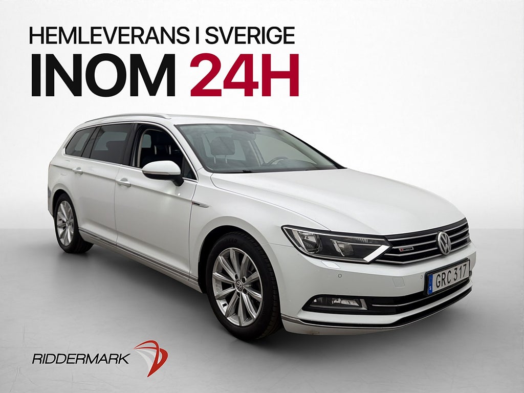 Volkswagen Passat 2.0 TDI 4M 190hk Kamrem-Bytt Kamera Drag