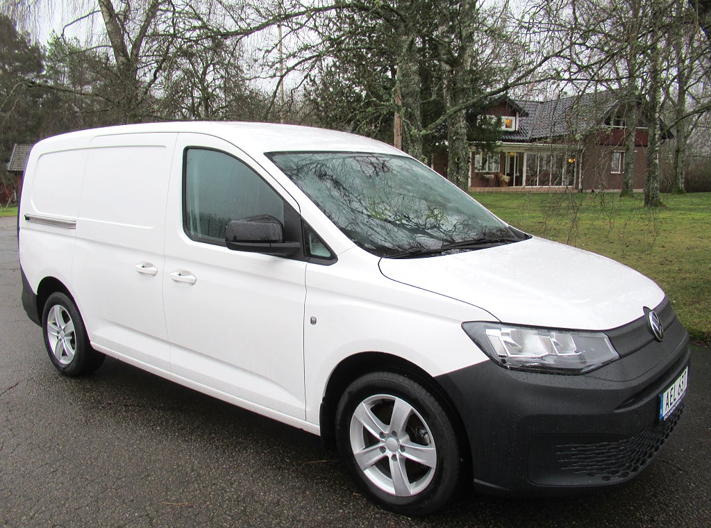 Volkswagen Caddy Maxi 2.0 TDI Långt Skåp Dubbelgolv m Inredning