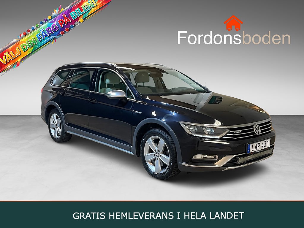 Volkswagen Passat Alltrack 2.0 TDI 4M Executive Drag D-Värm B-Kamera Skinn 190hk