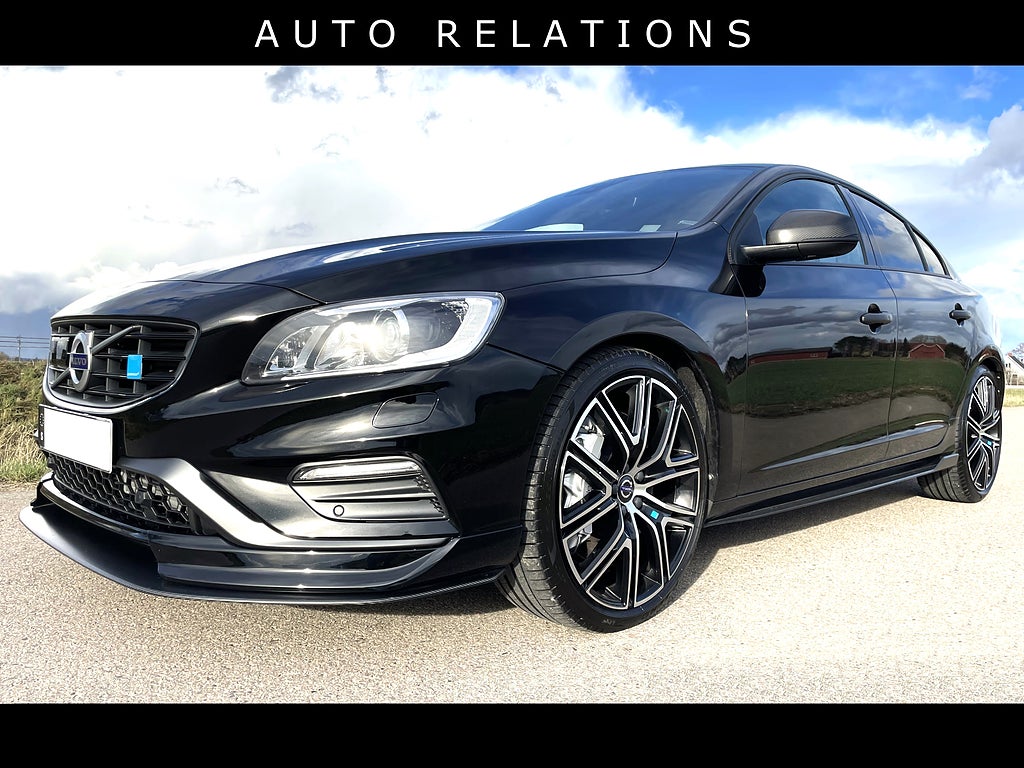 Volvo S60 POLESTAR T6 367Hk AWD AUT/GPS/Taklucka Svensksåld