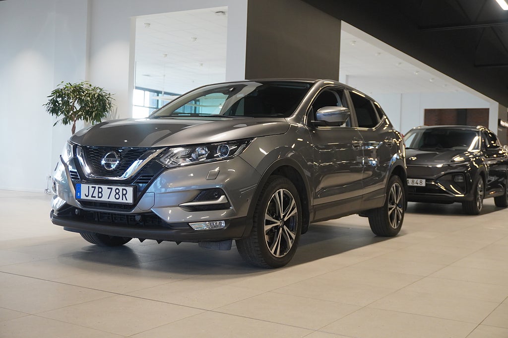 Nissan Qashqai 2,65% ränta 1.3 DIG-T Manuell, 140hk, 2019 Backkamera