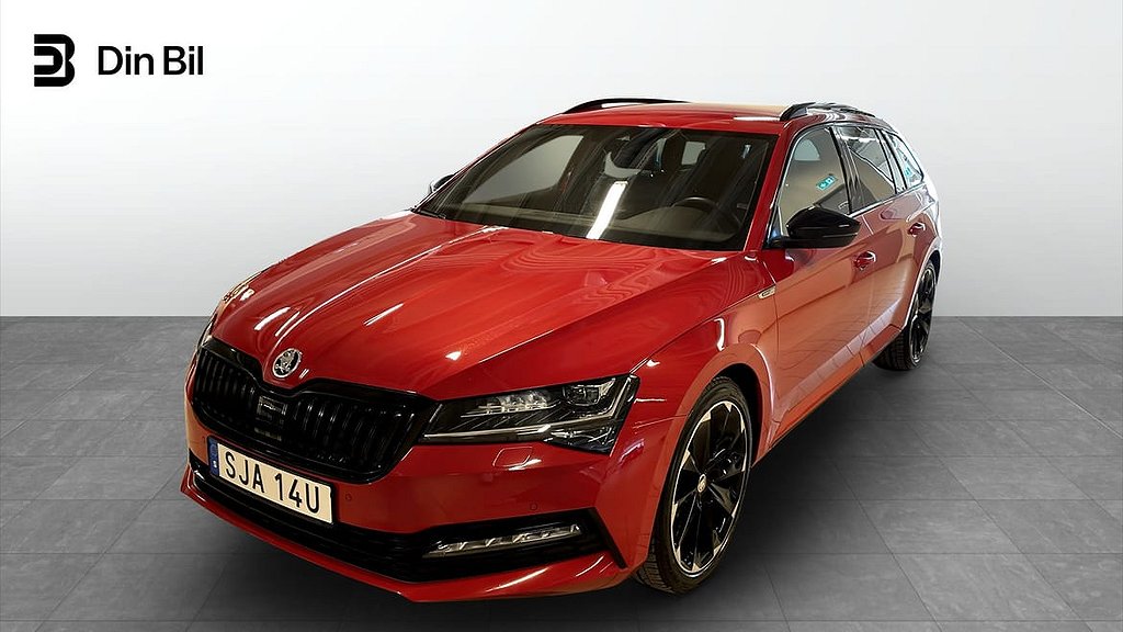 Skoda Superb Kombi Sportline 2,0 TDI 200hk 4x4 DSG