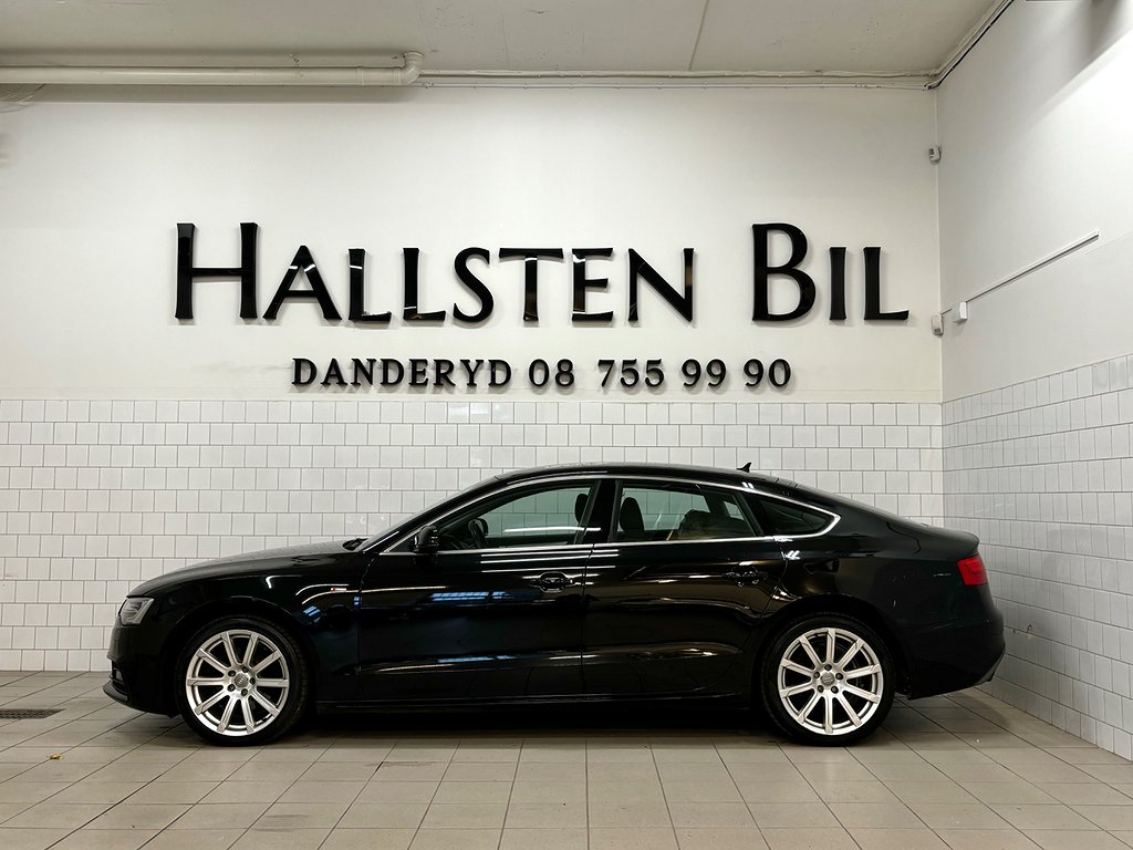 Audi A5 2,0 TDI SB Quattro Automat S-Line Drag Svensksåld