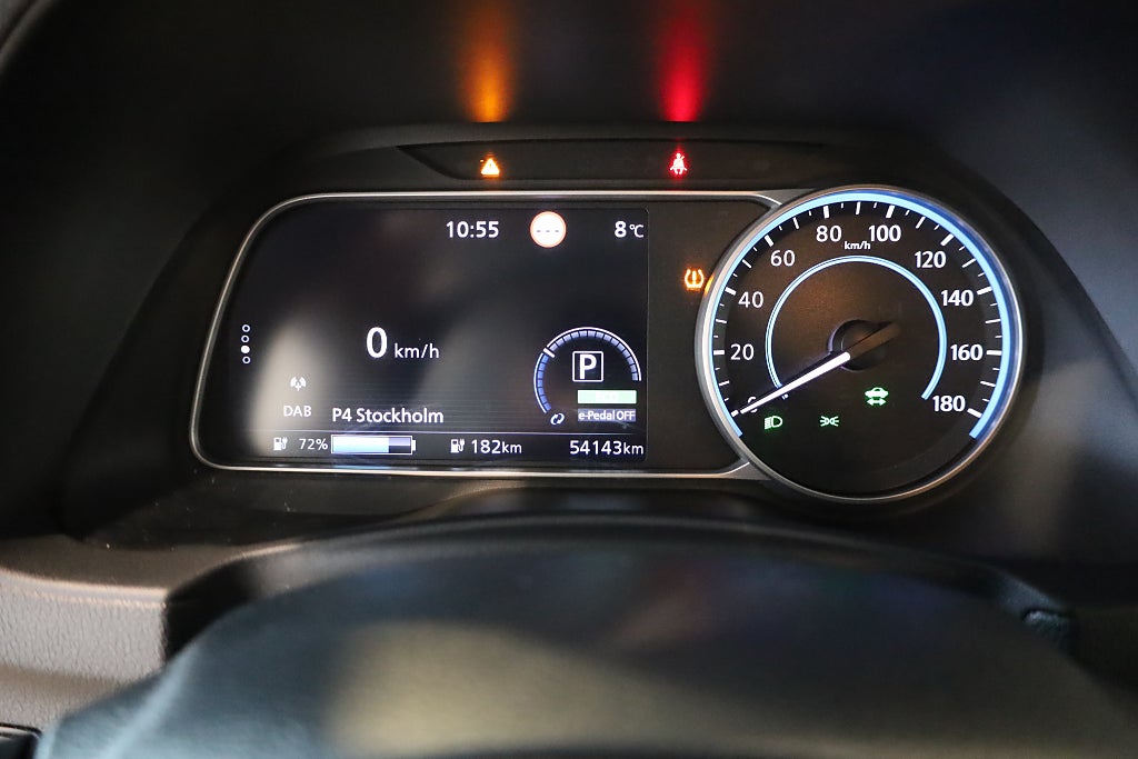 Nissan Leaf 40 kWh Acenta Kamera Navi Leasbar Rattvärme Carplay 2022