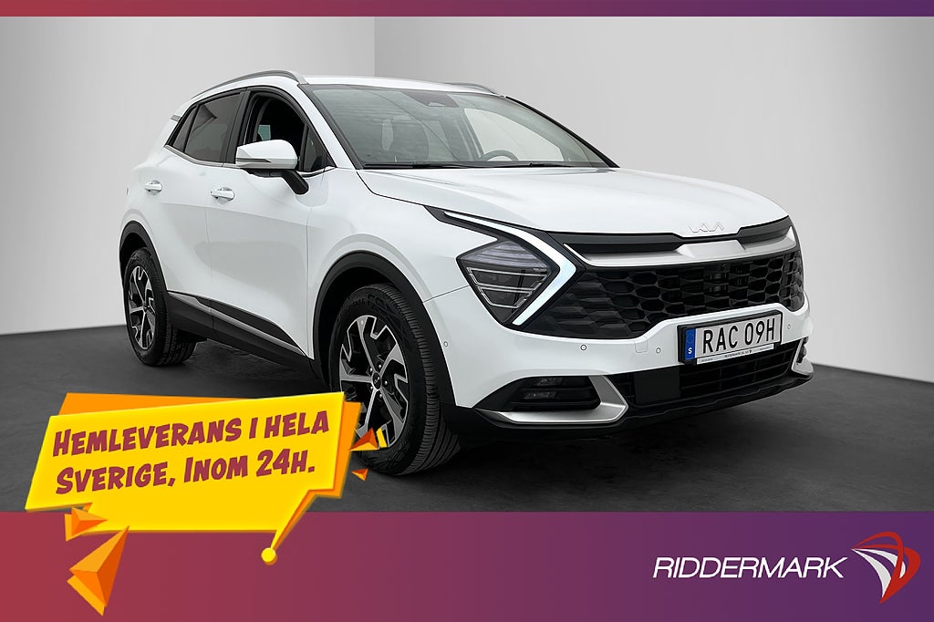 Kia Sportage Hybrid 230hk AWD Wide 360° H/K CarPlay Navi