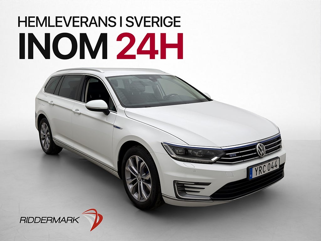 Volkswagen Passat GTE Executive Cockpit Värmare Kamera Drag