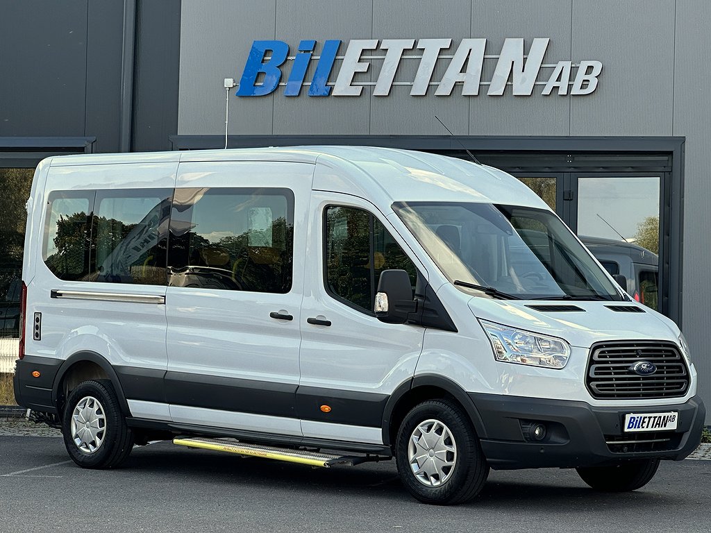 Ford Transit 350 Kombi 2.0TDCi Euro 6|Handikappanpassad|Lyft