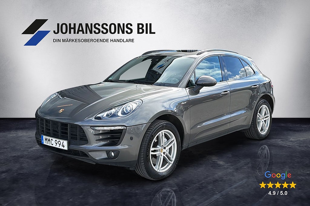 Porsche Macan S S PDK BOSE Panorama Drag MoK-Värmare Navi