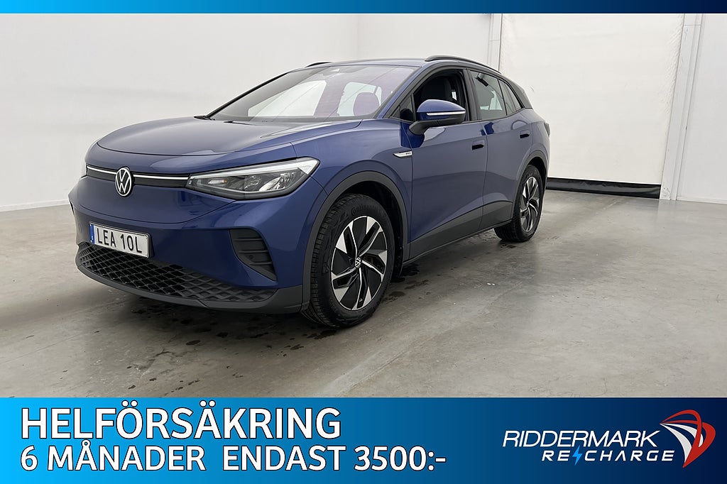 Volkswagen ID.4 Pro Performance Värmare Drag CarPlay MOMS