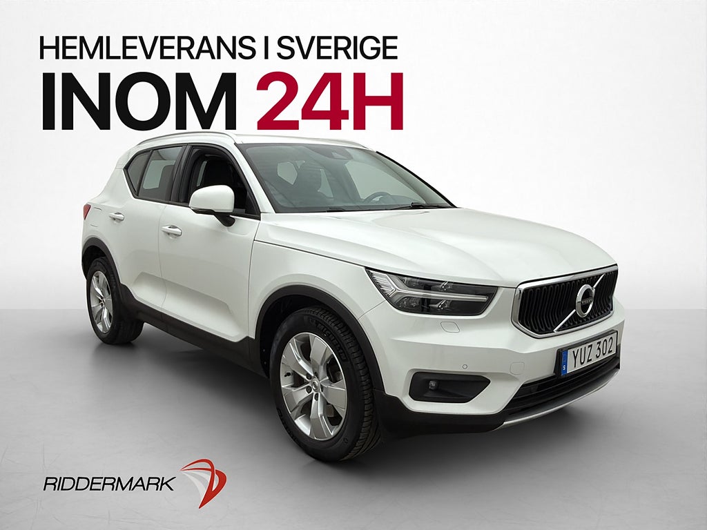 Volvo XC40 D4 AWD 190hk Momentum Backkamera Navi Sensorer