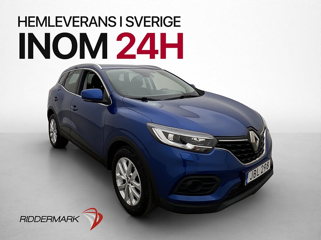 Renault Kadjar 1.3 TCe Förbr-0,57l/mil ISOFIX P-Sensorer