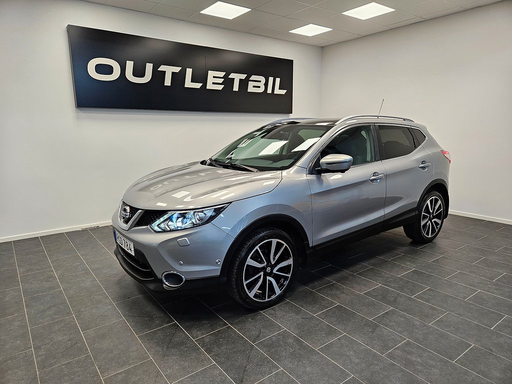 Nissan Qashqai 1.2 DIG-T 116hk 360° Kamera Panorama Keyless