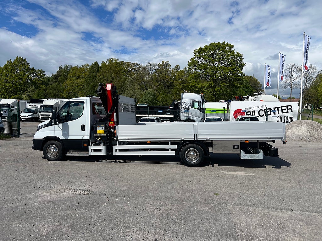 Iveco Daily 72C18 A8 Kranbil Palfinger Kran Fullutrustad