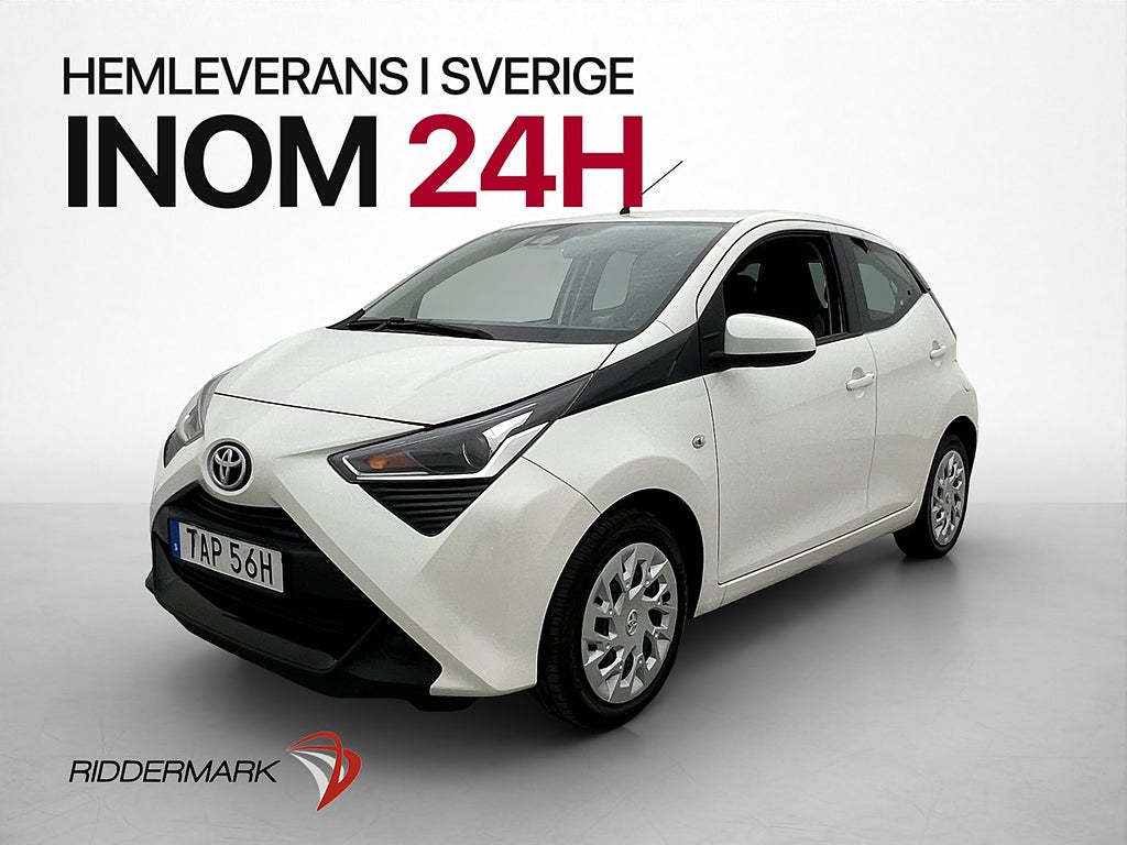 Toyota Aygo 1.0 72hk X-PLAY 2 Brukare Kamera Lane Assist