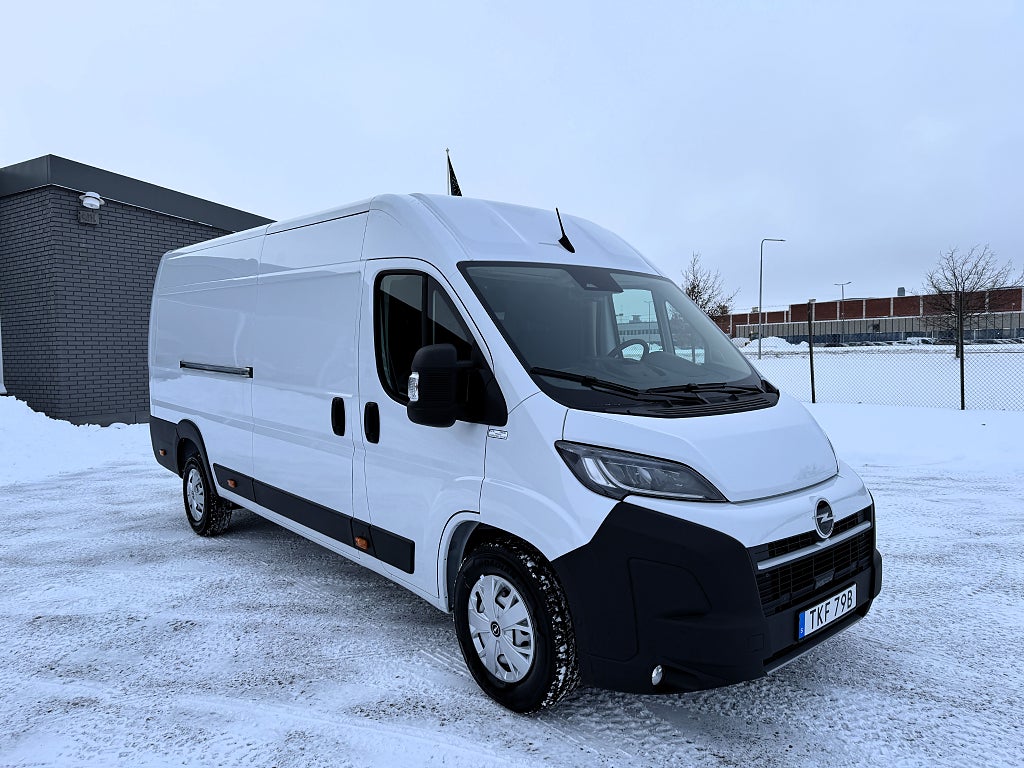 Opel Movano L4H2 180hk Automat 1.195kg lastvikt 15m³ Omg Leverans.