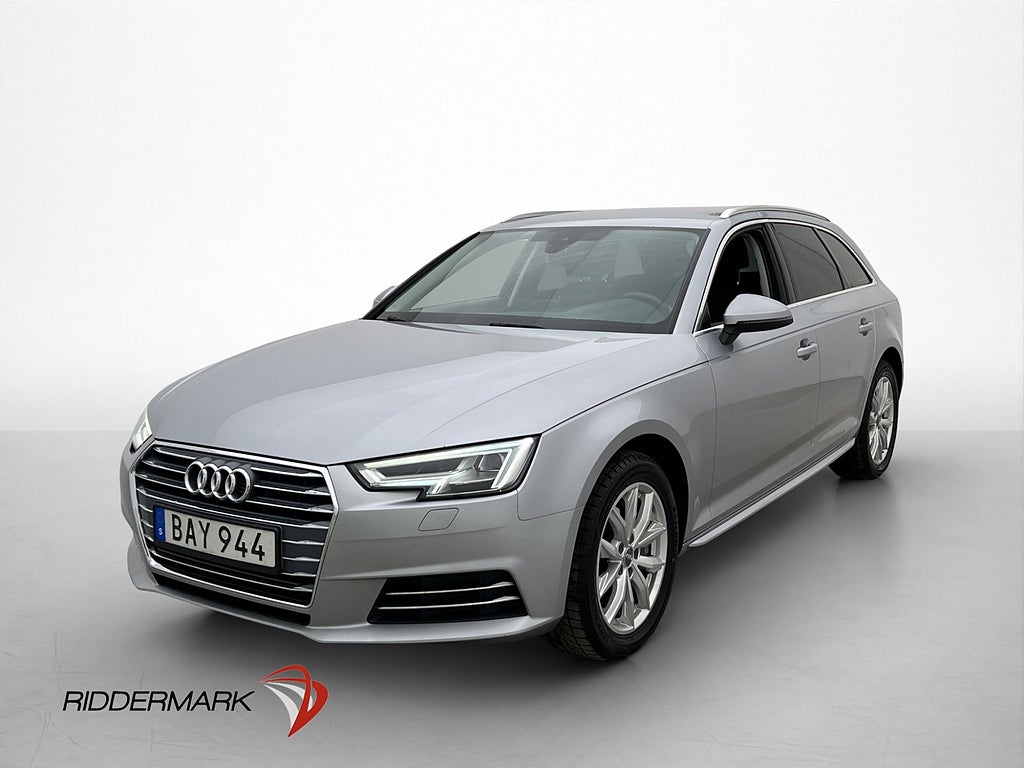 Audi A4 Avant TDI Quattro 190hk Proline Sensorer Bluetooth