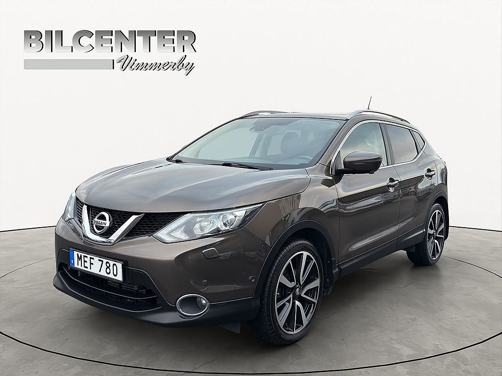 Nissan Qashqai 1.6 dCi XTRONIC-CVT 130hk fullutrustad Pano 360° Kam Drag