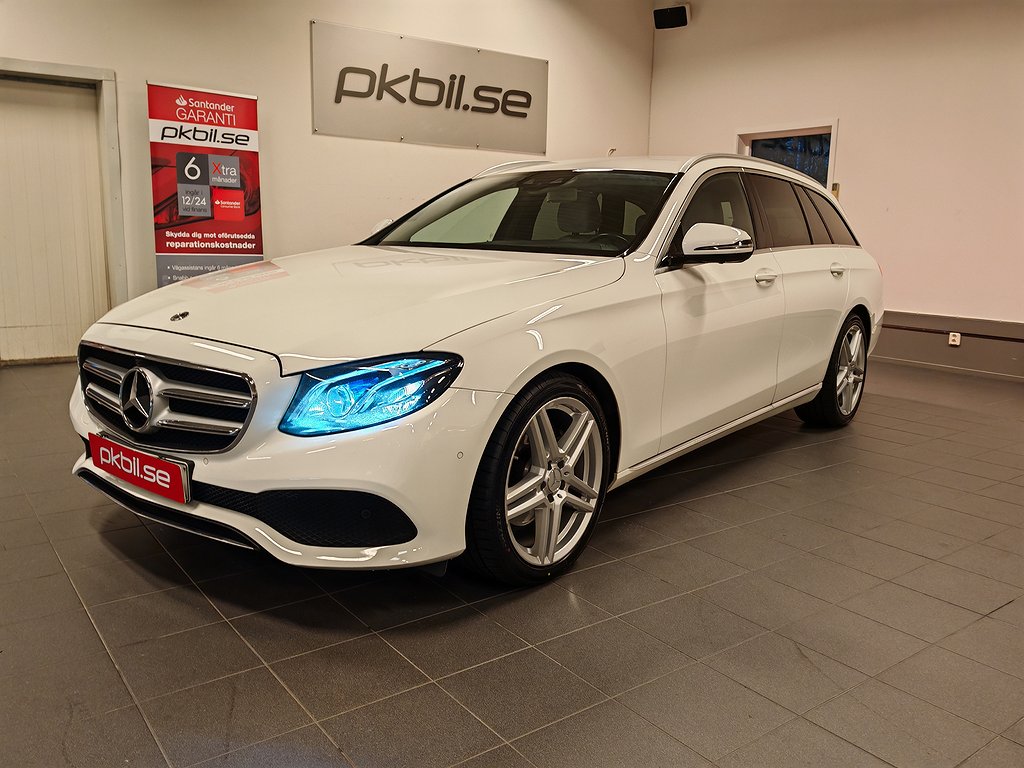 Mercedes-Benz E 220d 4MATIC Avantg/Wide/Nav/Drag/360/Värmare