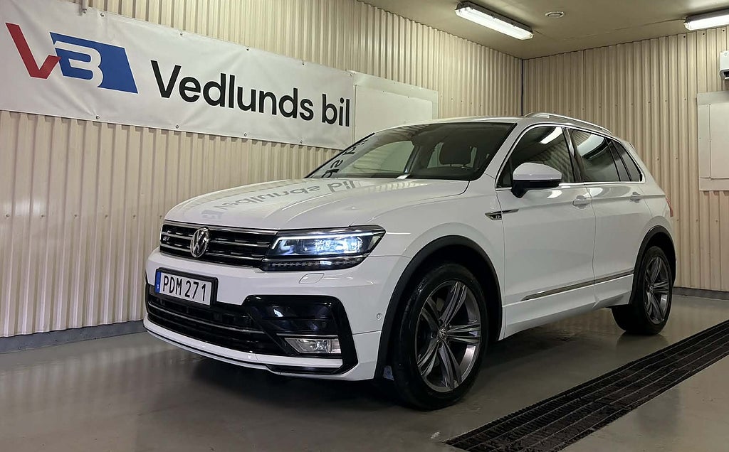Volkswagen Tiguan 2.0 TDI DPF 4M GT R-Line 1ägare Cockpit Värmare Drag 