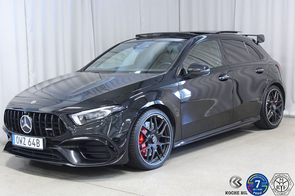 Mercedes-Benz AMG A 45 S 4MATIC+ Panorama, Aero, Drivers Pkt, Prem Plus