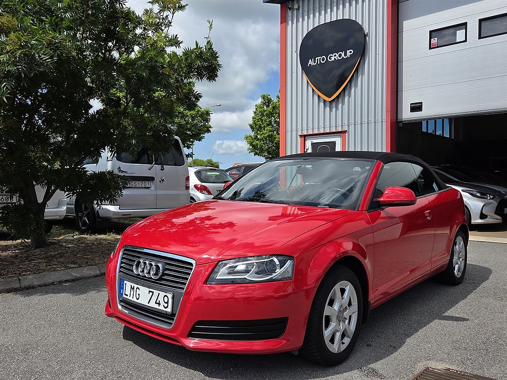 Audi A3 Cabriolet 1.6 8v Manuell, 102hk Attraction, Comfort