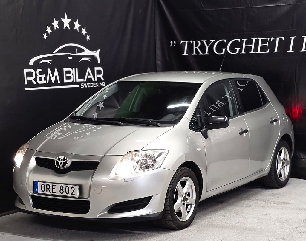 Toyota Auris Få-ägare, Snål, 132HK, Ny Serv/Bes!!!