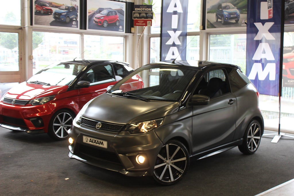 Aixam Coupe GTI ABS/Läder/Baslåda (6mån Garanti)