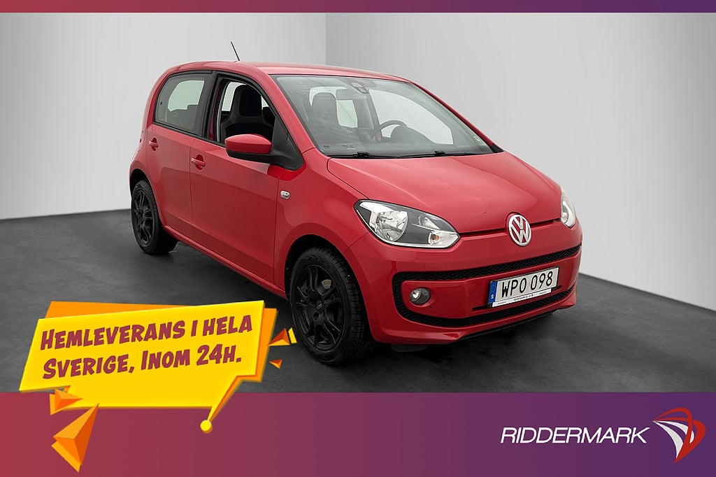 Volkswagen UP! 1.0 MPI High up! 2-Brukare Sensorer