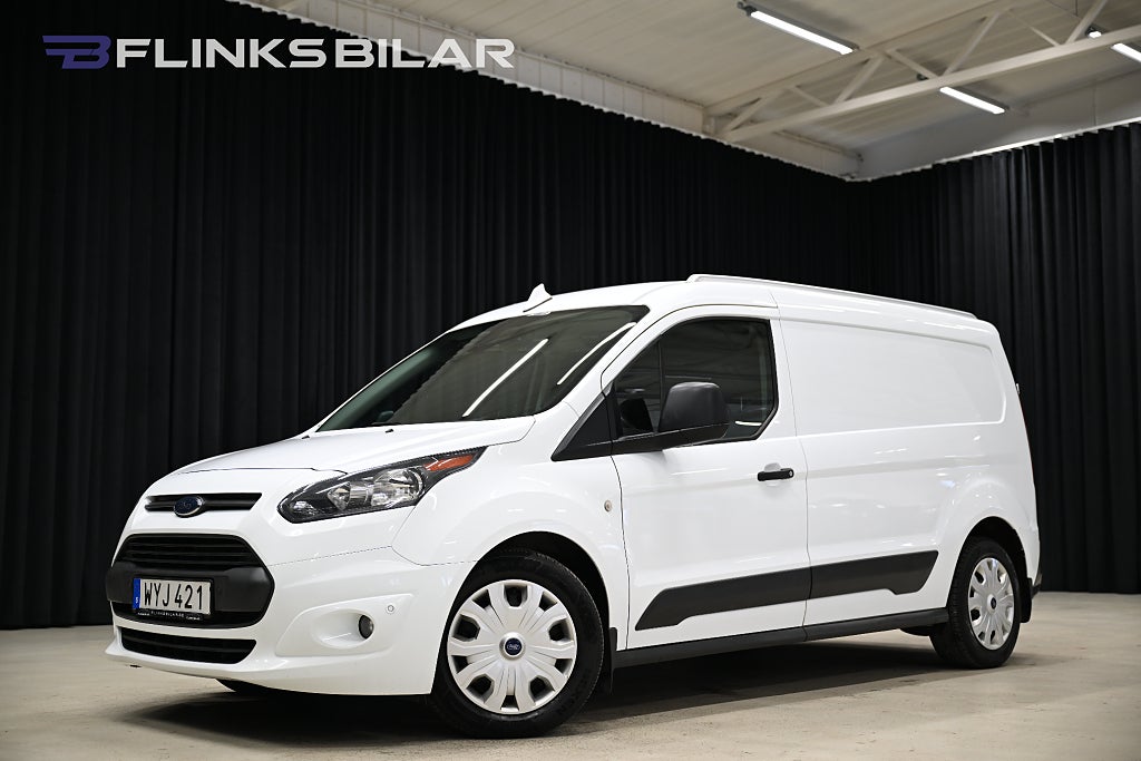 Ford transit Connect 100HK L2 Automat|Inredd|Drag|Värmare|Leasbar