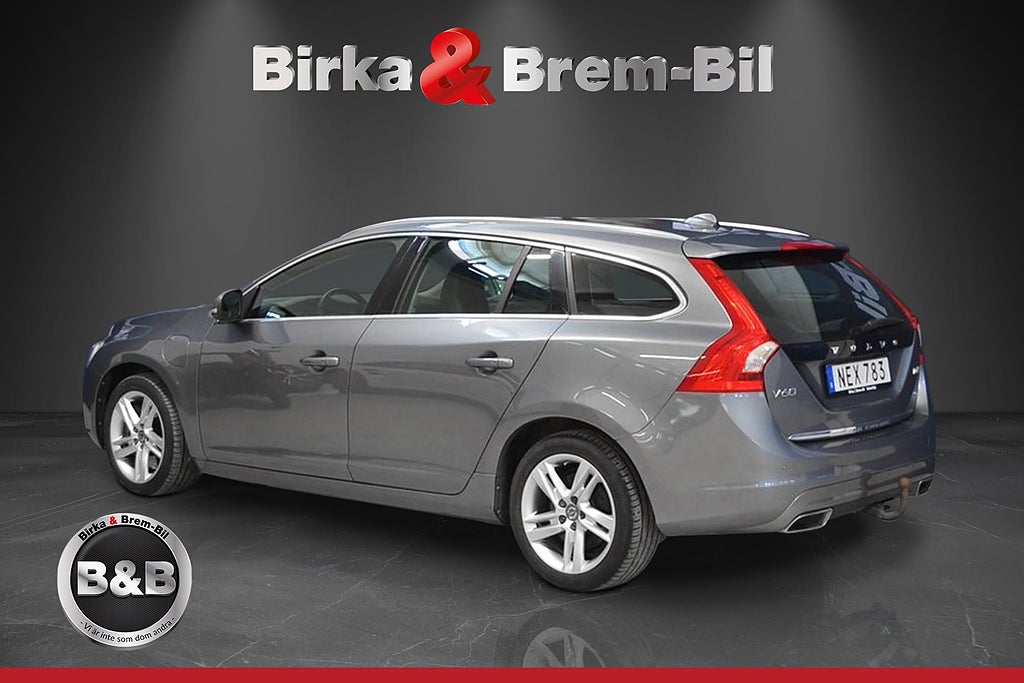 Volvo V60 D6 Hybrid Summum 298hk VOC, DRAG AWD TAKLUCKA