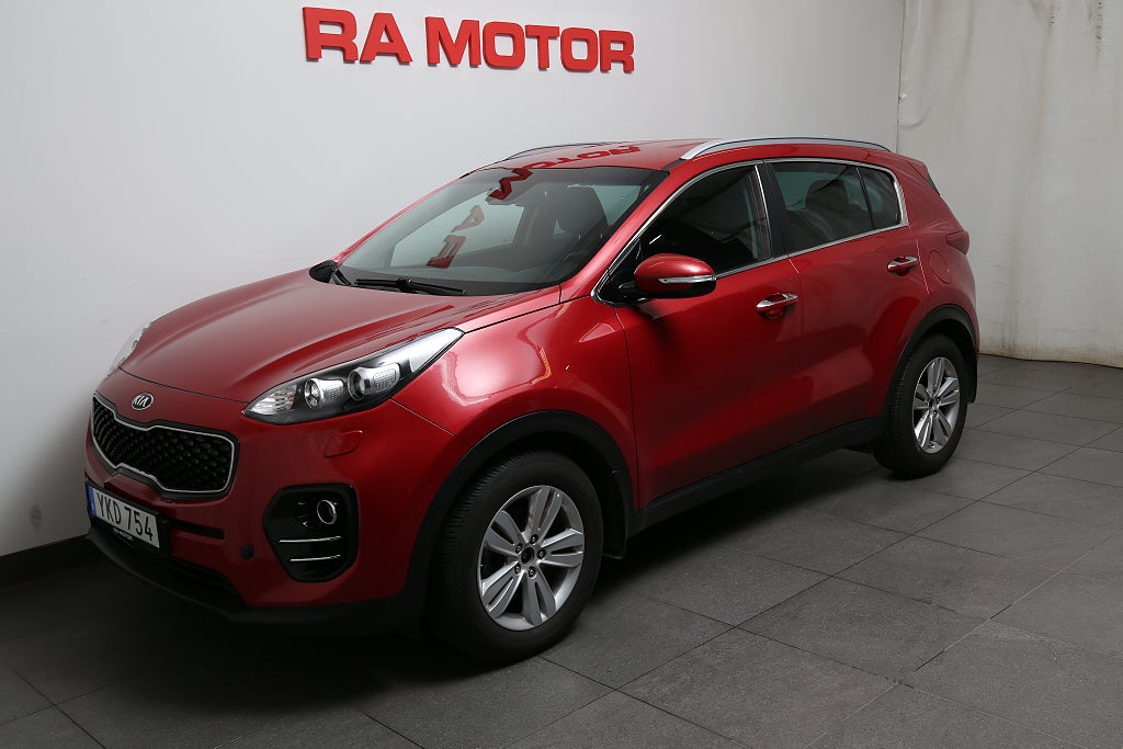 Kia Sportage 1,7 CRDi 141hk Advance Aut Navi CarPlay Kamera Motorv 2017