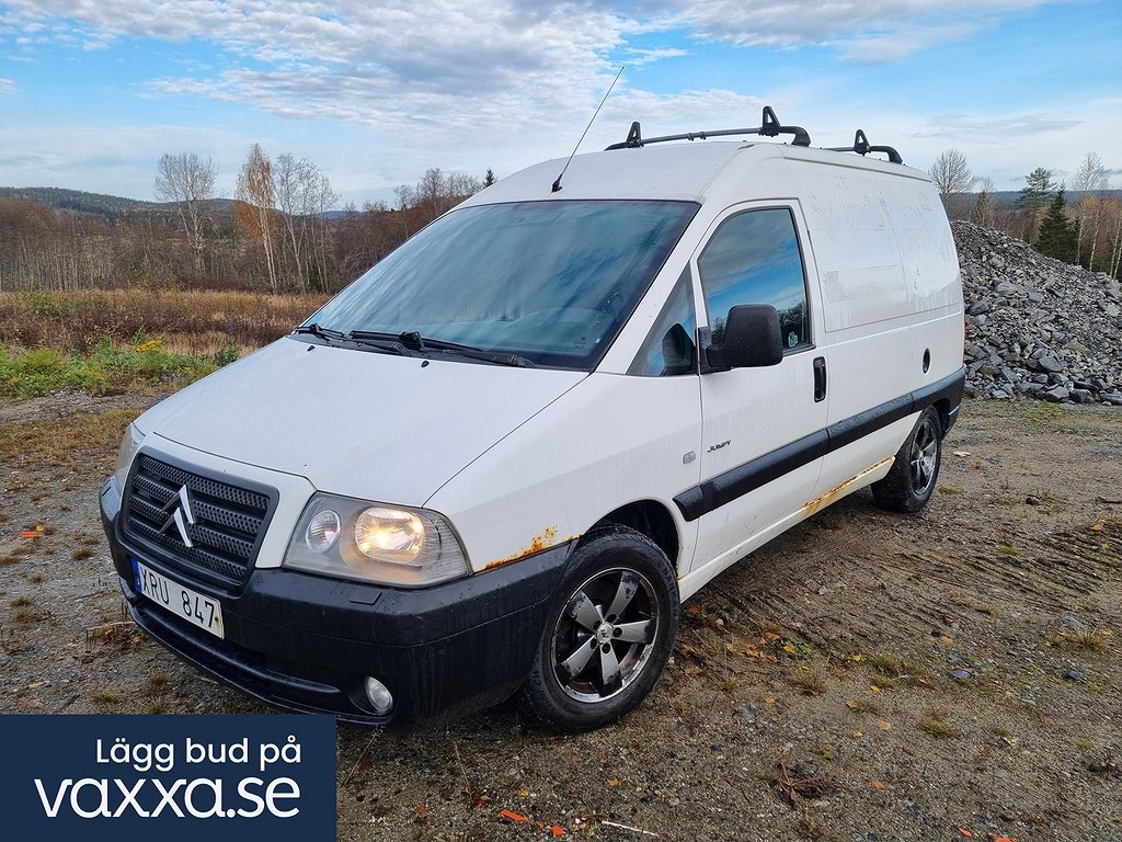 Citroën Jumpy HDi 110 Van, Verkstadsinred