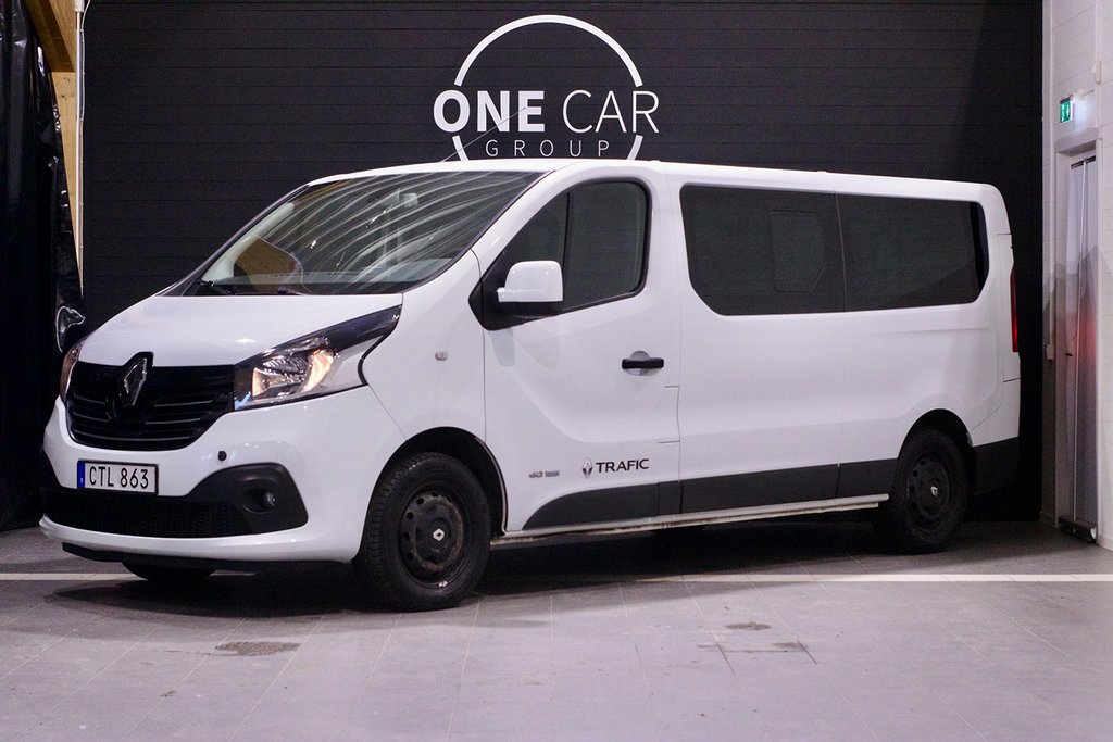 Renault trafic Kombi 1.6 dCi MOMS 9-sits Lång Kamera D-Värm