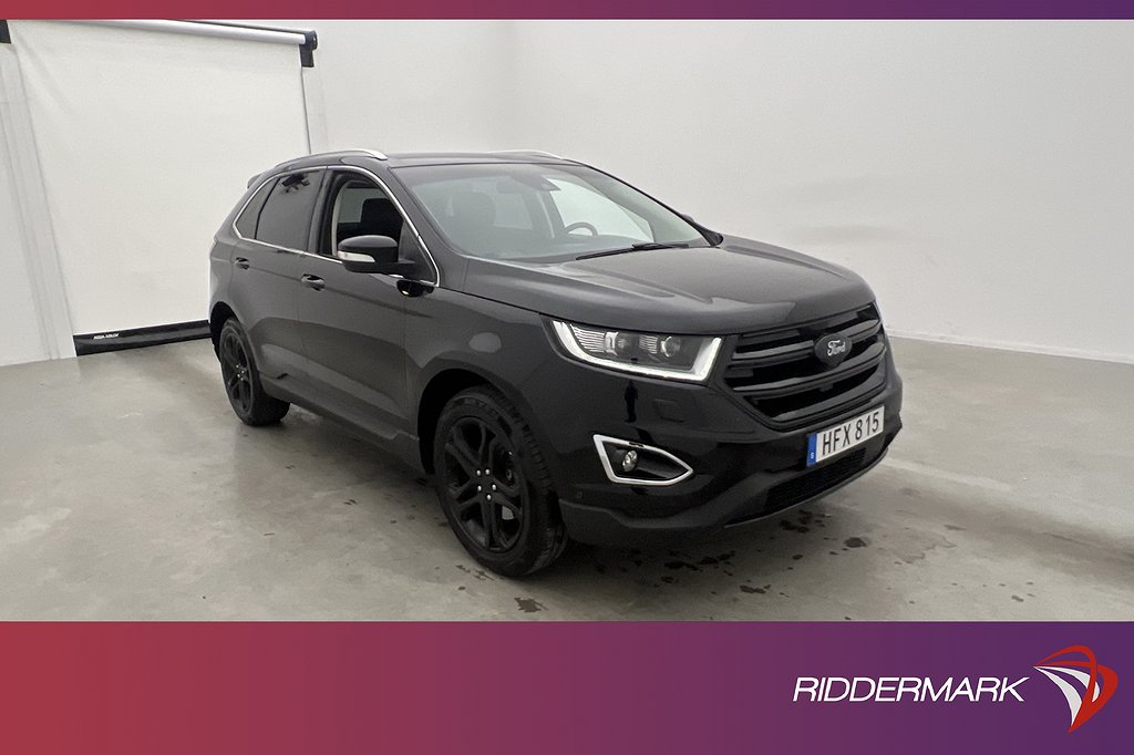 Ford Edge TDCi Bi-Turbo AWD 210hk Titanium Värm Kamera Drag