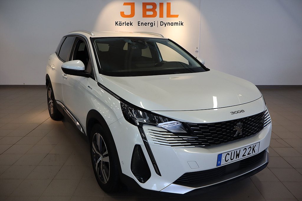 Peugeot 3008 PHEV Allure 1.6+13.2 kWh 300hk AWD Aut - MOTORVÄRMARE