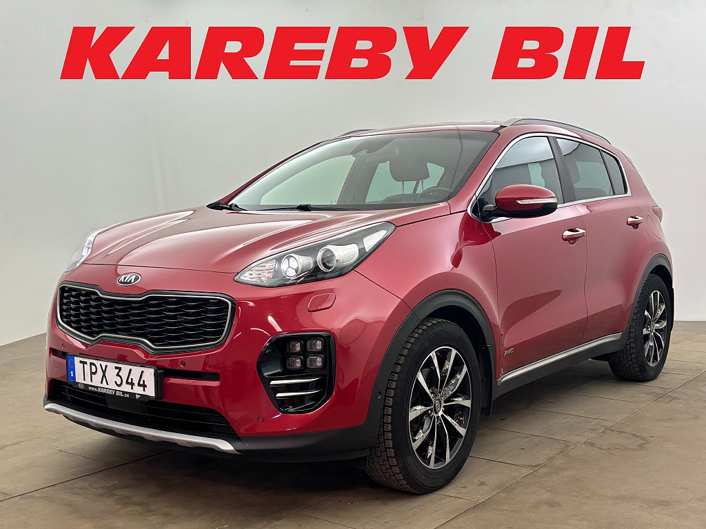 Kia Sportage 2.0 CRDi AWD Aut 184hk GT-Line JBL Backkamera Skinn 