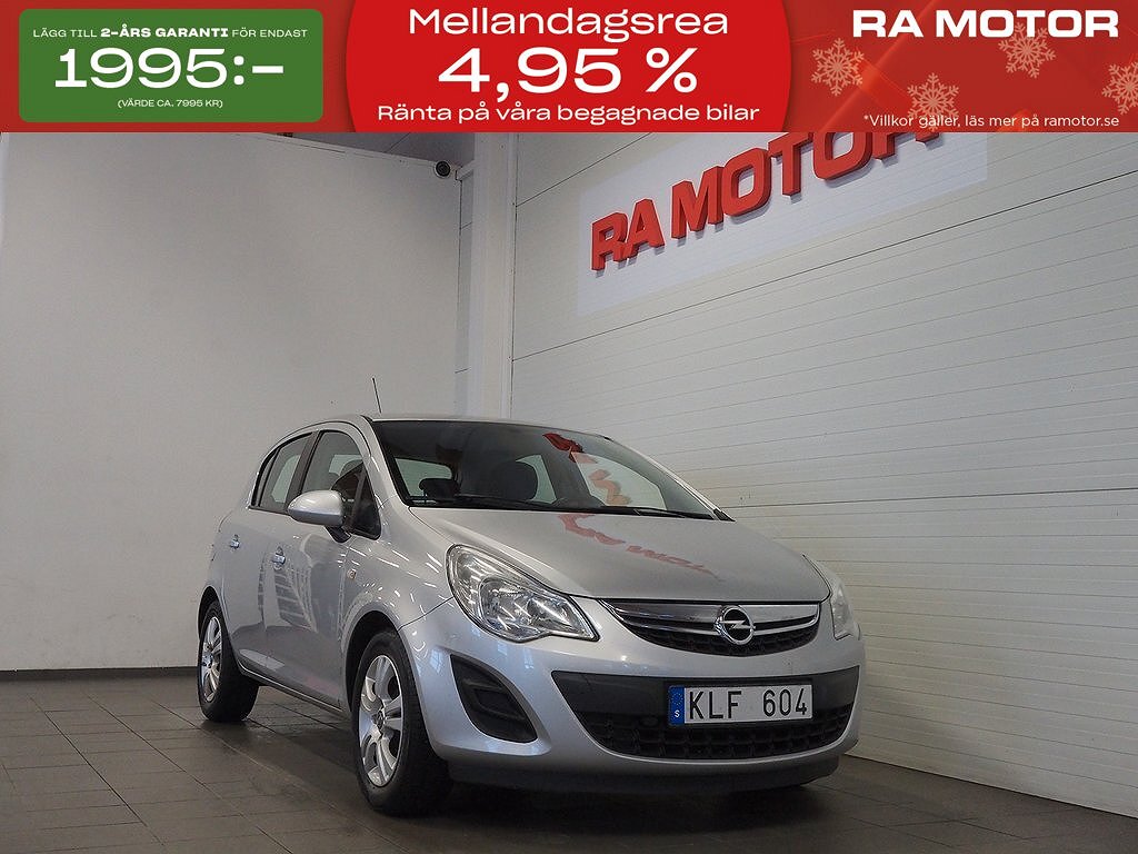 Opel Corsa 1.2 ecoFLEX 85hk Enjoy | M-Värm | P-Sensorer 2013