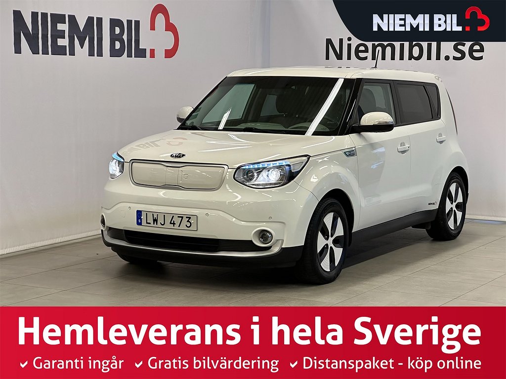 Kia Soul EV 27 kWh Kamera/Carplay/Rattvärme/SoV-Hjul