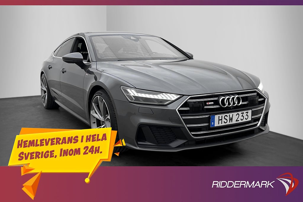 Audi A7 50 TDI Q S-Line Cockpit B&O HD-Matrix 360 4-Zon Drag