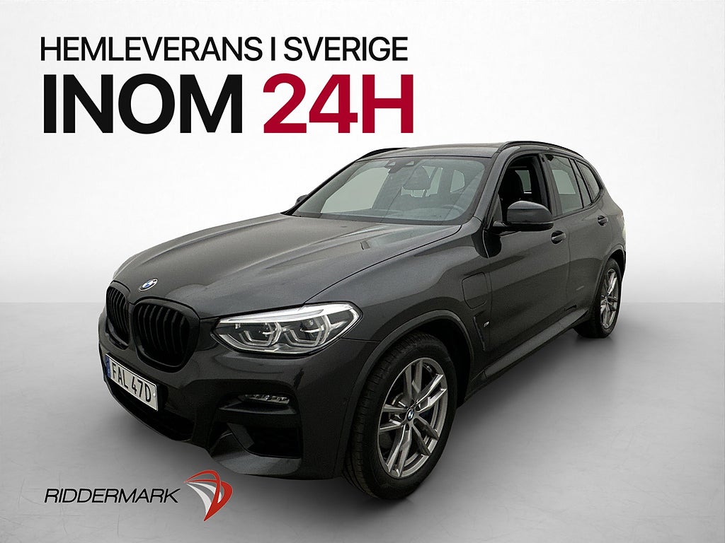 BMW X3 xDrive30e 292hk M Sport Panorama Drag HUD MOMS