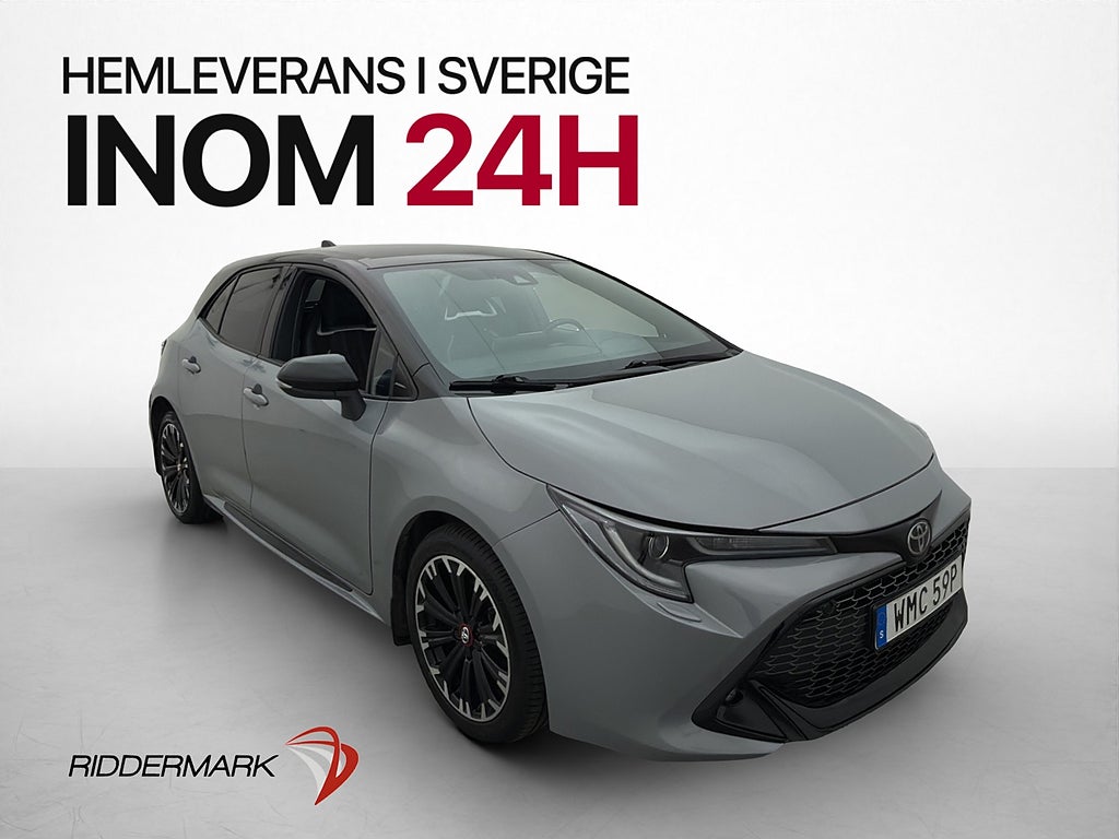Toyota Corolla Hybrid 122hk GR Sport Kamera Rattvärme Navi