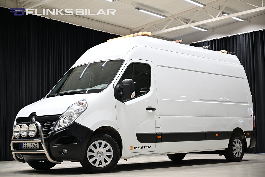 Renault master 150HK Högtak L3H3 Automat|Drag|Värmare|EnÄgare|SeUtr!