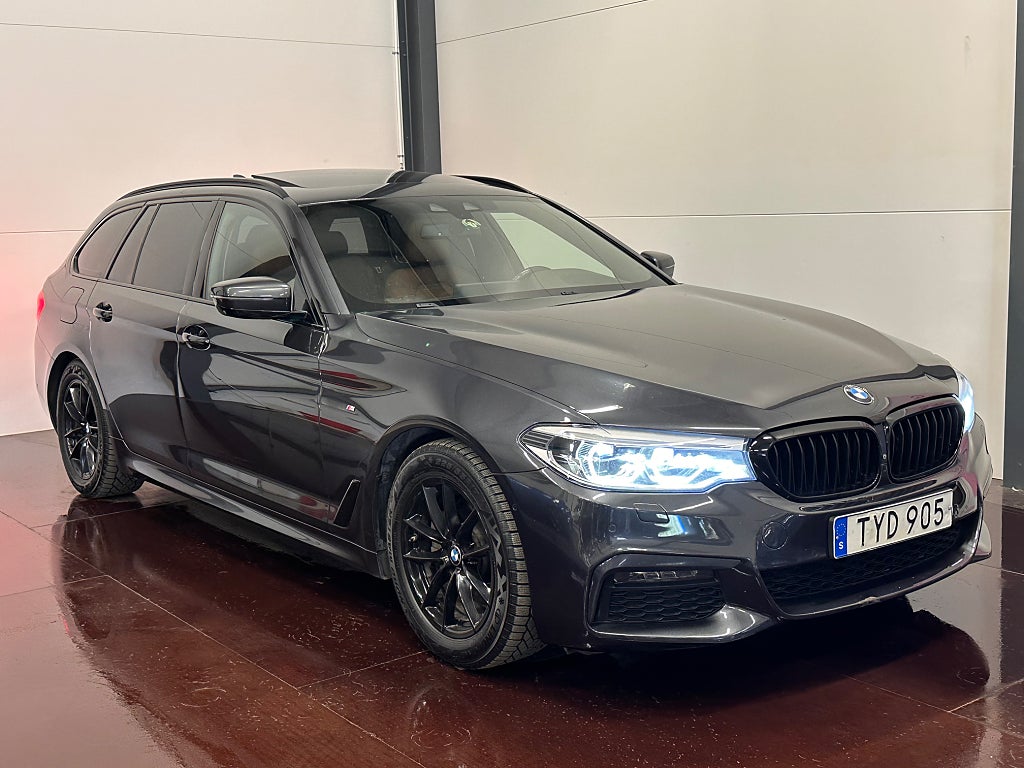BMW 520d XDRIVE TOURING M SPORT DRAG PANO H/K® HUD 360® LÄDER 