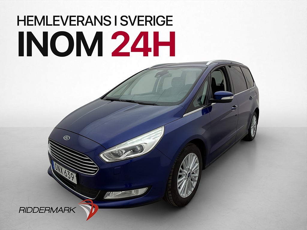 Ford Galaxy 2.0 TDCi Titanium 7Sits Kamera Navi Carplay