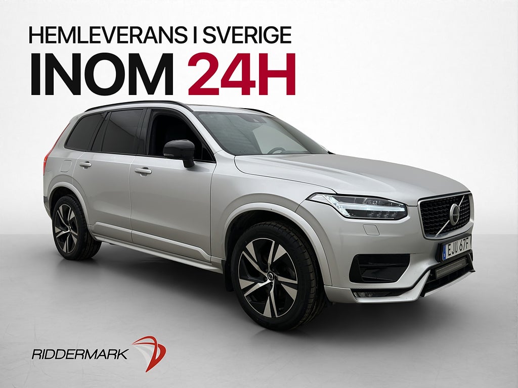 Volvo XC90 B5 AWD R-Design Pano B&W HUD VOC 360° 4-Zon MOMS