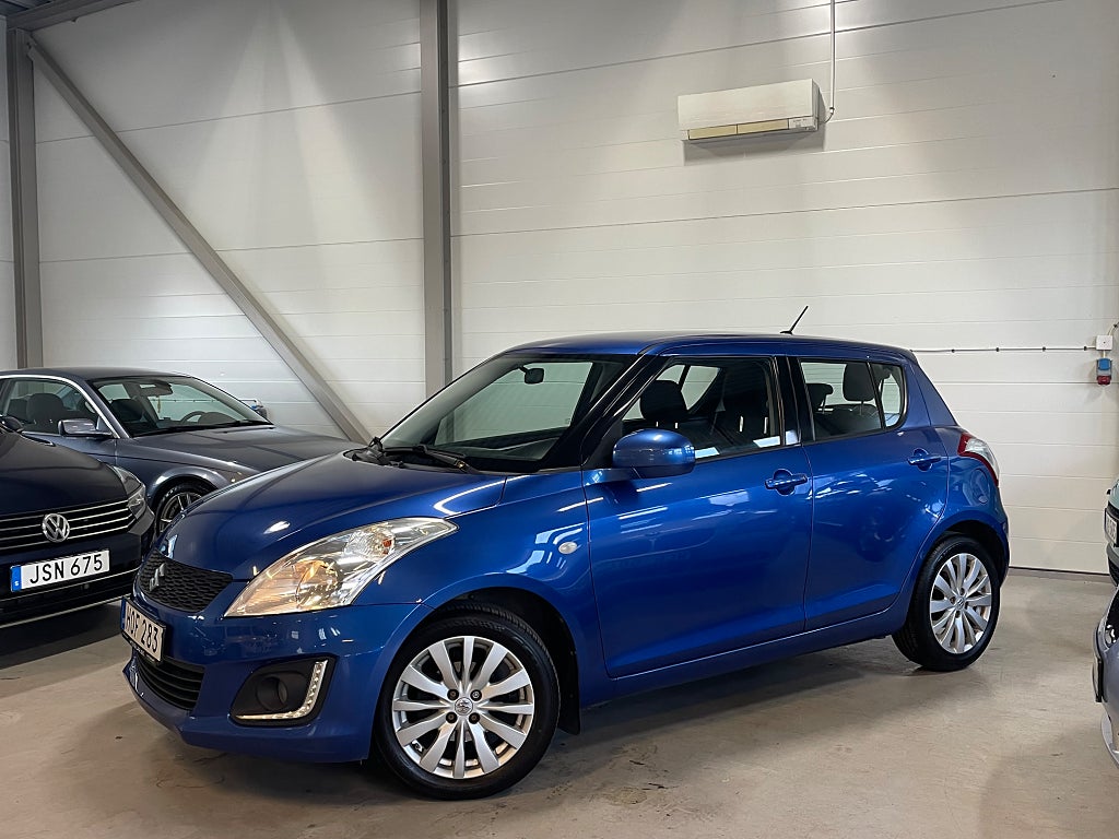 Suzuki Swift 5-dörrar 1.2 DOHC 16V VVT Euro 6 2-Ägare 