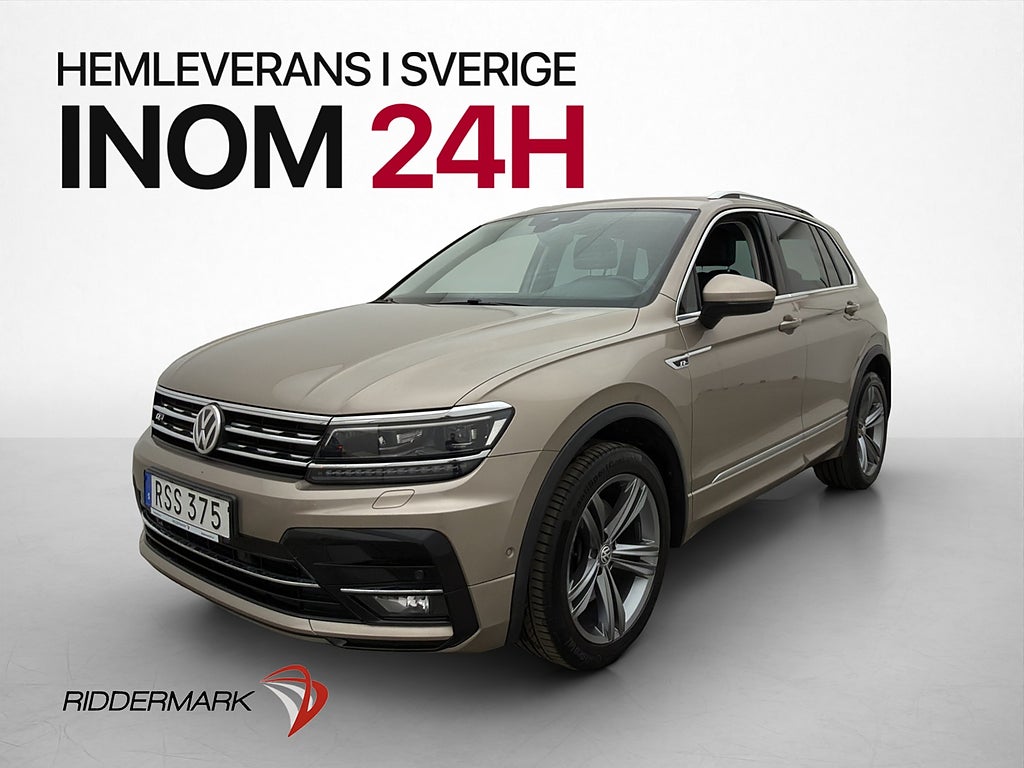 Volkswagen Tiguan 2.0 4M 190hk R Line Cockpit Kamera Värmare