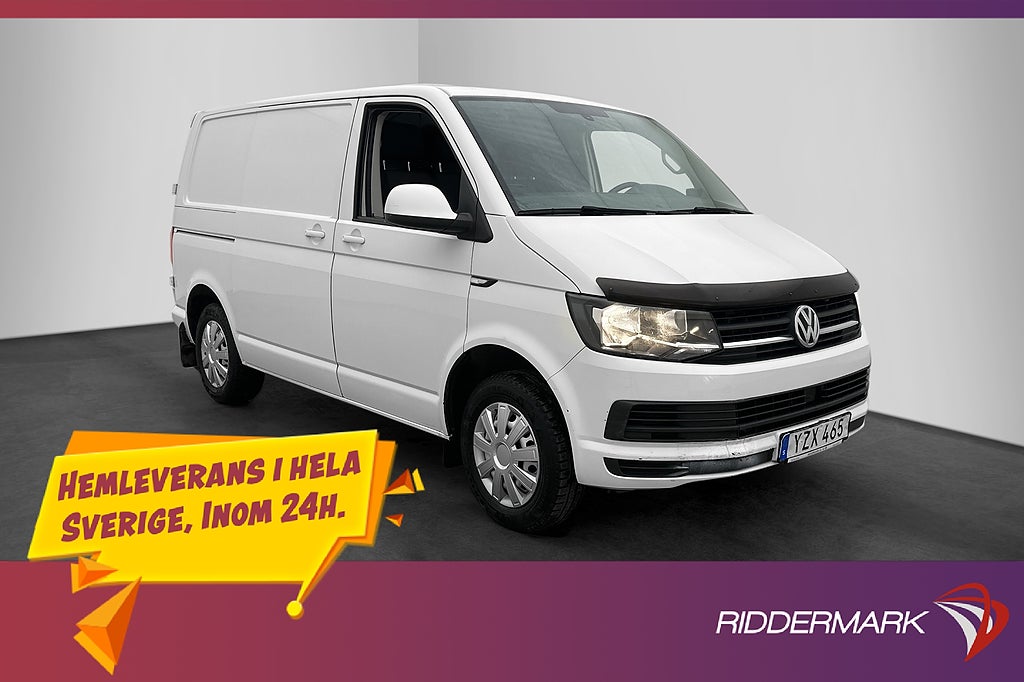 Volkswagen Transporter T30 2.0 TDI Värm Dragkrok 3-Sits MOMS