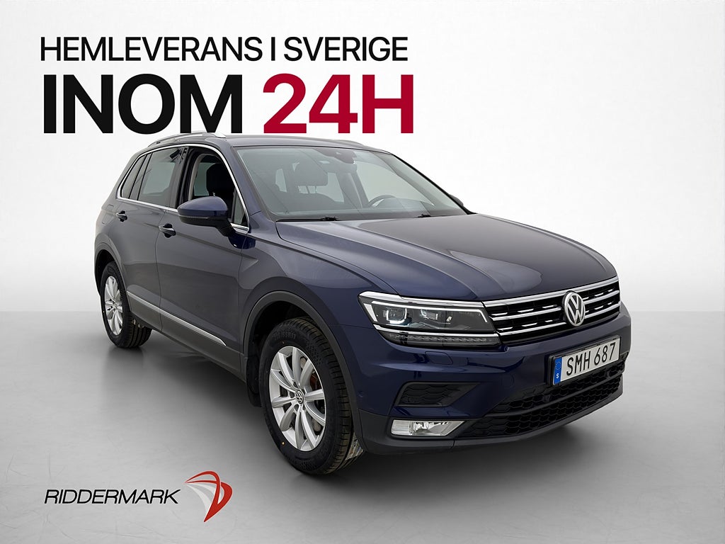 Volkswagen Tiguan 2.0 TSI 4M 180hk Kamera Navi Drag Carplay